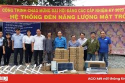 Bình Phú lắp đặt hệ thống đèn năng lượng mặt trời