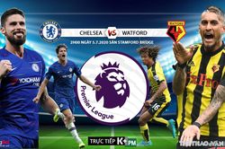 Soi kèo bóng đá Chelsea vs Watford. Trực tiếp bóng đá Ngoại hạng Anh. K+. K+PM