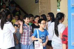 Gần 4.000 thí sinh dự kỳ thi tuyển sinh lớp 6 Trường THCS và THPT Nguyễn Tất Thành