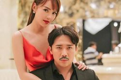 Trấn Thành tố Minh Hằng sau lưng dùng tiền vỗ mặt