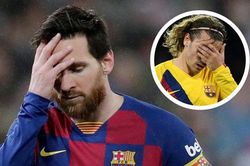 Cựu sao Barca xúi Griezmann... tát vào mặt Messi