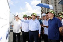 Bí thư Thành ủy cùng Chủ tịch UBND TP Hà Nội đôn đốc tiến độ 5 dự án giao thông trọng điểm