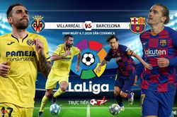 Soi kèo bóng đá Villarreal vs Barcelona. Trực tiếp bóng đá Vòng 34 La Liga. BĐTV