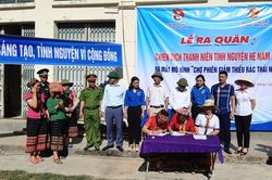 Sôi nổi Chiến dịch Thanh niên tình nguyện hè 2020 ở Nghệ An
