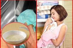 Đổ thêm thứ này vào chậu, bất chấp trời mưa quần áo vẫn thơm phức, đồ lấy ra phẳng lì như mới