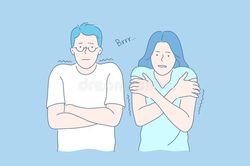 Vì sao cơ thể run lên khi lạnh?