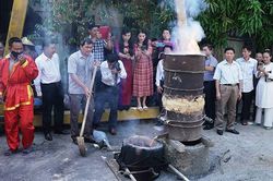 Thanh Hóa đúc trống đồng dâng tặng, trưng bày tại Thành cổ Quảng Trị