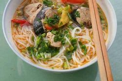 Cách nấu món bún cá thơm ngon, đơn giản cho bữa sáng