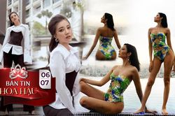 Hoàng Thùy diện bikini sang chảnh - Kim Duyên thần thái ngời: Không hổ danh đại diện thi Miss Universe