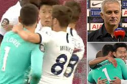 Mourinho: 'Lloris và Son xô xát ư? Thật tuyệt vời'