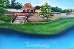 Khám phá bức bích họa về sông Hương dài nhất từ trước đến nay