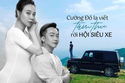 Đàm Thu Trang sắp sinh con đầu lòng, Cường Đô la quyết định viết tâm thư rời hội siêu xe