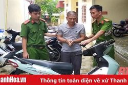 Công an huyện Quan Hóa bắt đối tượng trộm cắp chuyên nghiệp