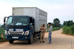 Xử lý vi phạm giao thông trên tuyến ĐH04