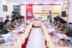 Cụm thi đua số 5-Bộ Công an sơ kết phong trào thi đua 6 tháng đầu năm 2020