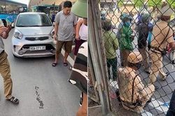 Tài xế vượt đèn đỏ, kéo lê cảnh sát giao thông dưới gầm xe