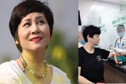 Hình ảnh NSND Minh Hằng ở bệnh viện khiến khán giả lo lắng