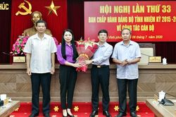 Vĩnh Phúc: Phó Chủ tịch Thường trực tỉnh giữ chức Phó Bí thư Tỉnh ủy