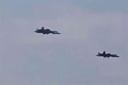 Su-57 lần đầu phối hợp tác chiến cùng Su-35 tại Syria