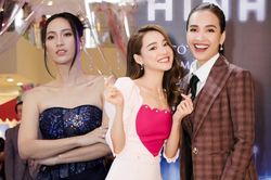Cả showbiz tề tựu tại họp báo phim 'Bằng chứng vô hình': Ba cô nàng Phương chiếm spotlight