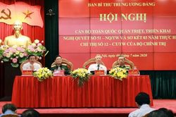 Cụ thể hóa nội dung Nghị quyết số 51, Chỉ thị số 12 của Bộ Chính trị
