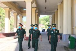 Bộ Quốc phòng kiểm tra công tác phòng, chống dịch Covid-19 trên biên giới Nghệ An