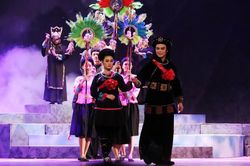 Nghệ sỹ cải lương hai miền Nam - Bắc hội ngộ trong 'Chuyện tình Khau Vai'