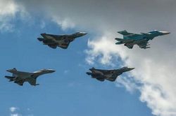 Su-57 làm 'tai mắt' cho Su-35 khi chiến đấu