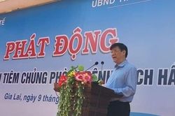Phát động tiêm vaccine phòng bạch hầu tại 4 tỉnh Tây Nguyên