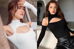 Ninh Dương Lan Ngọc, Chi Pu khoe vẻ gợi cảm với áo cắt xẻ lạ mắt