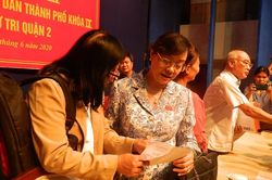 Bà Nguyễn Thị Quyết Tâm: 'Tiếp xúc cử tri lần này đau lòng lắm!'