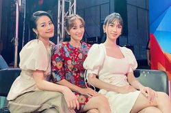 Lynk Lee nữ tính xinh đẹp khi đọ sắc Khánh Thi, MC Phí Linh