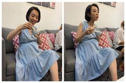 Thu Trang tự khoe ảnh lộ bụng to rõ cùng lời khẳng định: 'Andy có em'