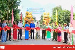 Khánh thành cầu Hy vọng 86 - cầu Trại Trị xã Bình Phước Xuân