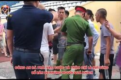 Nghi thủ môn Quang Nam 'yểm bùa'SVĐ, cổ động viên Nam Định lao vào tấn công