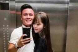 Sau kỷ niệm 2 tháng yêu nhau, Huỳnh Anh vào Đà nẵng xem Quang Hải thi đấu
