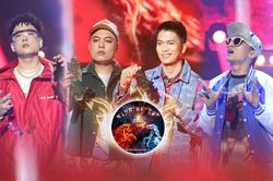 Bộ tứ quyền lực LK - Lil'Shady - BigDaddy - Datmaniac 'ngầu thần sầu' tại vòng thi đầu tiên của King Of Rap 2020