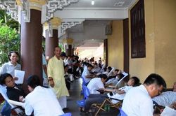 Gia đình Phật tử Đà Nẵng hiến máu tình nguyện