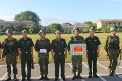 Kiểm tra công tác huấn luyện Đội tuyển chó nghiệp vụ tham gia Army Games 2020