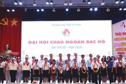 Đại hội Cháu ngoan Bác Hồ tỉnh Tây Ninh tuyên dương 151 thiếu nhi tiêu biểu