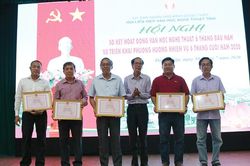 Hội Liên hiệp Văn học Nghệ thuật tỉnh sơ kết 6 tháng đầu năm
