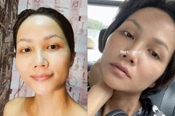 Trang điểm quá nhiều khiến làn da H'Hen Niê không tránh khỏi dần lão hóa