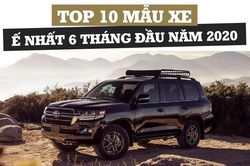 Những mẫu xe bán chậm nhất 6 tháng đầu năm 2020