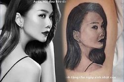 Thanh Hằng xót xa biết fan xăm 'sống' chịu đau 12 tiếng để có ảnh mình trên cơ thể