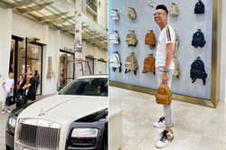 Đại gia Minh Nhựa gây 'choáng' khi cùng con rể lái hẳn 2 siêu xe chục tỷ đi mua sắm hàng hiệu
