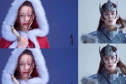 Lộ ảnh hậu trường đậm chất thần thoại của 'Trường ca hành': Địch Lệ Nhiệt Ba đẹp như cô bé quàng khăn đỏ