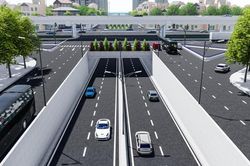 Cận cảnh thiết kế hầm chui Lê Văn Lương - vành đai 3 gần 700 tỷ đồng