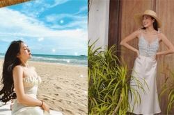 Gợi ý 10 mẫu váy diện đi biển xinh ngất ngây