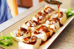 Cách làm món đậu phụ hấp tôm thịt bùi thơm, dậy mùi