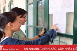 Gần 16.500 thí sinh Hà Tĩnh làm thủ tục chuẩn bị cho kỳ thi vào lớp 10 THPT
